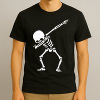 Dabbing Skeleton Dab T-Shirt