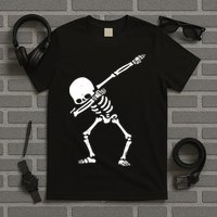 Dabbing Skeleton Dab T-Shirt
