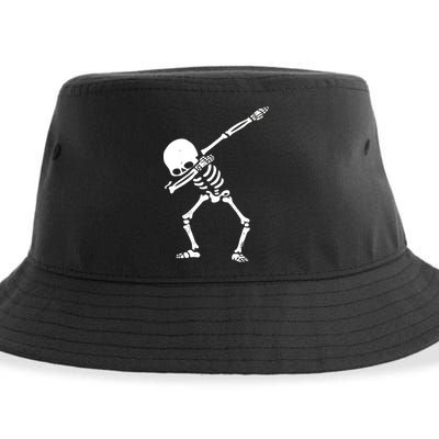 Dabbing Skeleton Dab Sustainable Bucket Hat
