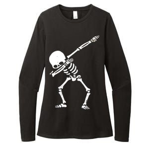 Dabbing Skeleton Dab Womens CVC Long Sleeve Shirt