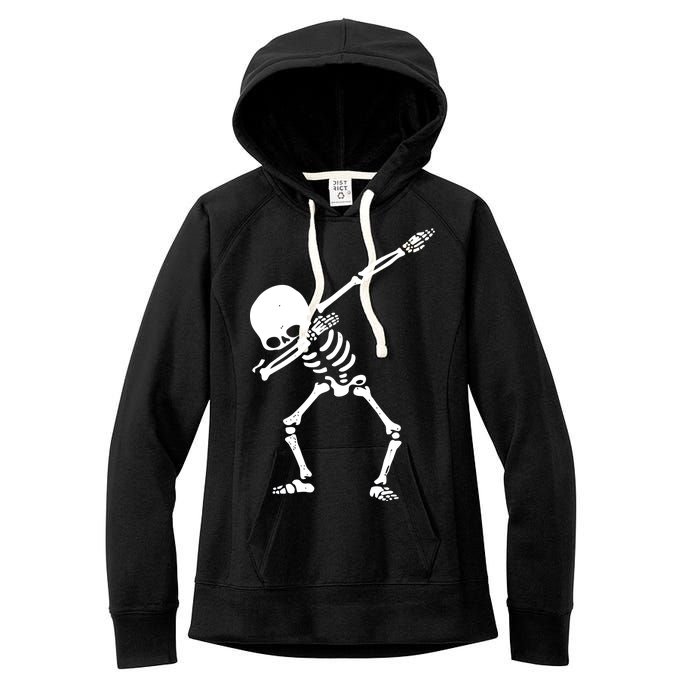 Dabbing Skeleton Dab Women's Fleece Hoodie