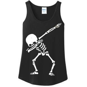 Dabbing Skeleton Dab Ladies Essential Tank