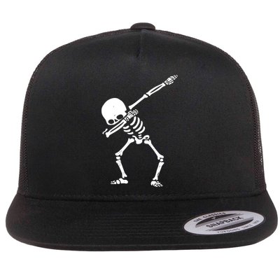 Dabbing Skeleton Dab Flatbill Hat