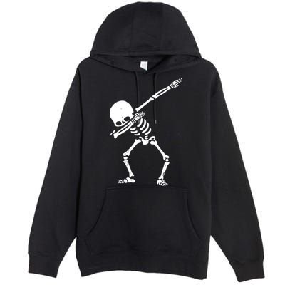 Dabbing Skeleton Dab Premium Pullover Hoodie