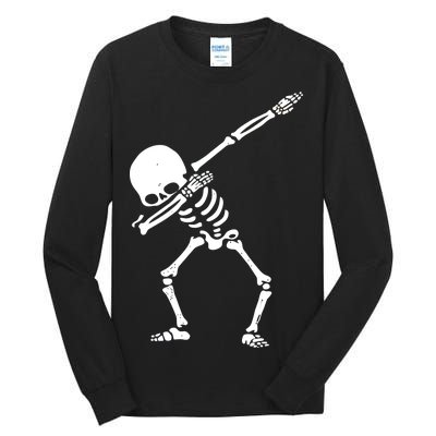 Dabbing Skeleton Dab Tall Long Sleeve T-Shirt