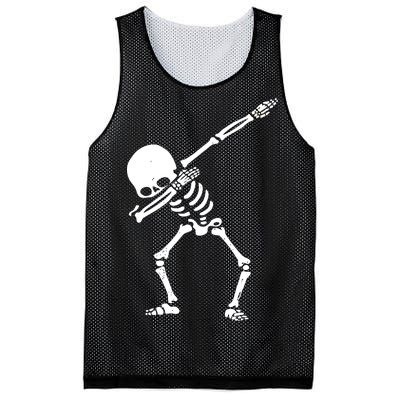 Dabbing Skeleton Dab Mesh Reversible Basketball Jersey Tank