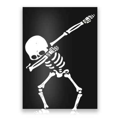 Dabbing Skeleton Dab Poster