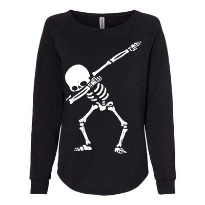 Dabbing Skeleton Dab Womens California Wash Sweatshirt