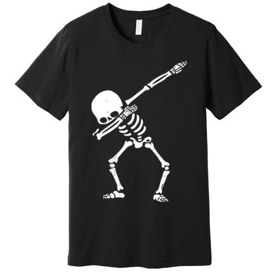 Dabbing Skeleton Dab Premium T-Shirt