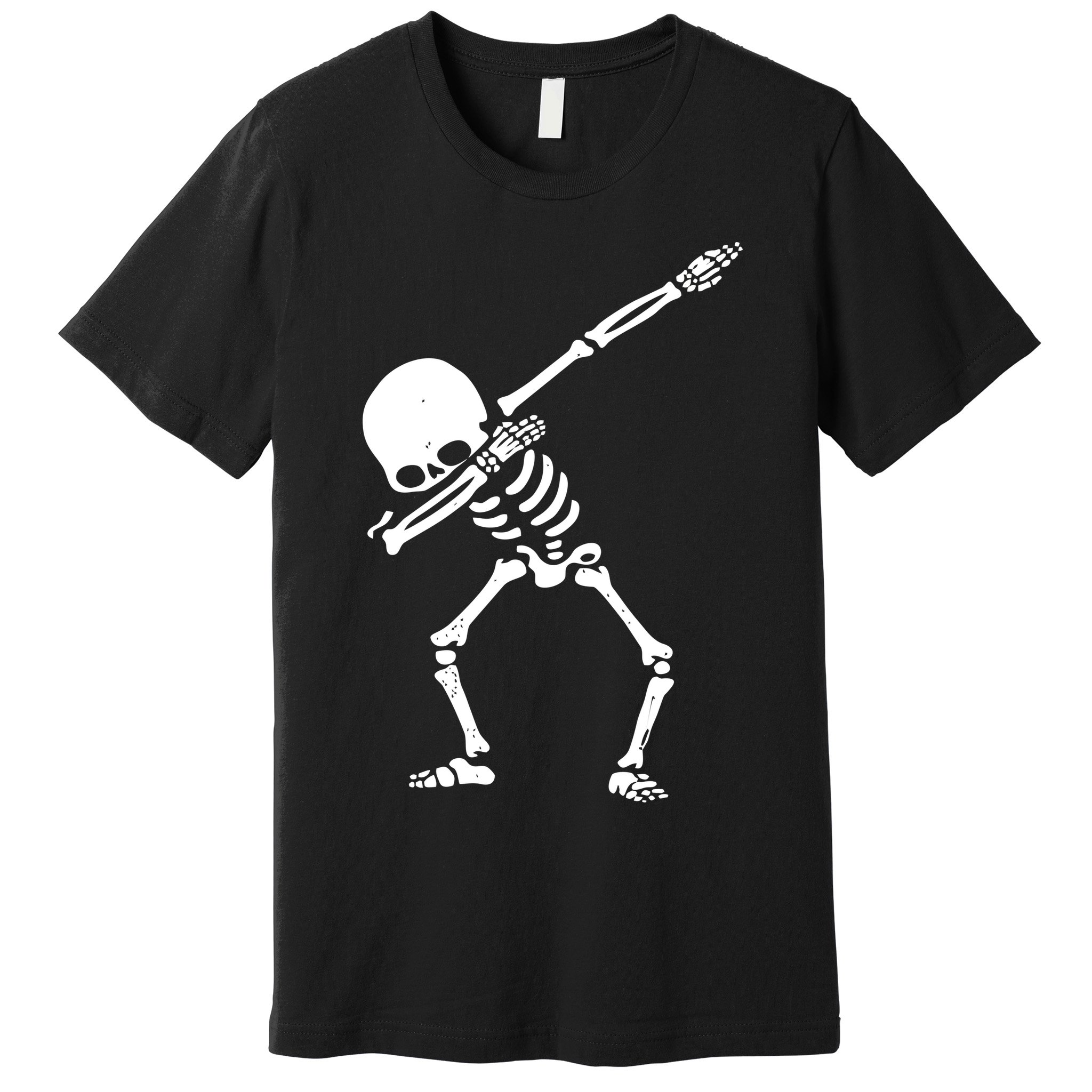 Dabbing Skeleton Dab Premium T-Shirt