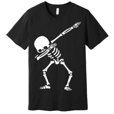 Dabbing Skeleton Dab Premium T-Shirt