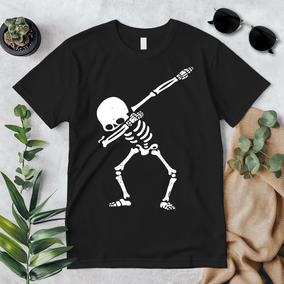 Dabbing Skeleton Dab Premium T-Shirt