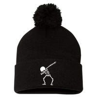 Dabbing Skeleton Dab Pom Pom 12in Knit Beanie