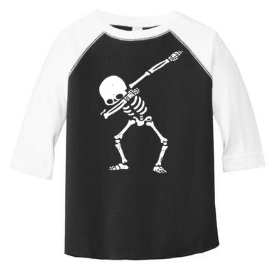 Dabbing Skeleton Dab Toddler Fine Jersey T-Shirt