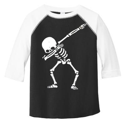 Dabbing Skeleton Dab Toddler Fine Jersey T-Shirt