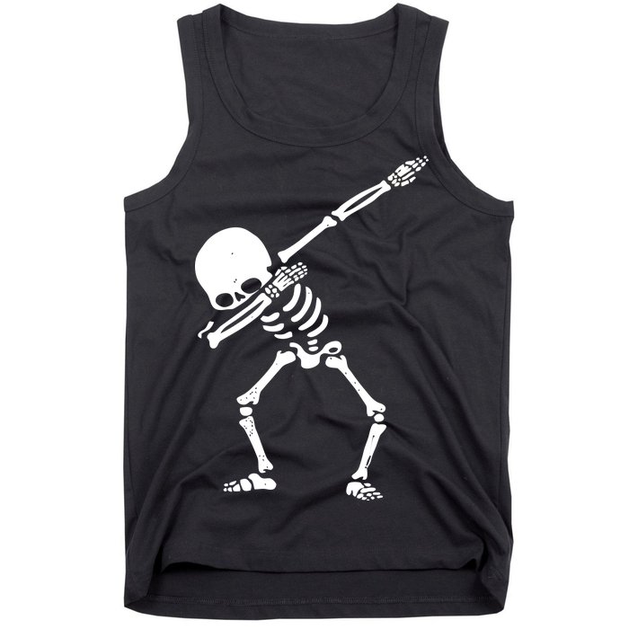 Dabbing Skeleton Dab Tank Top