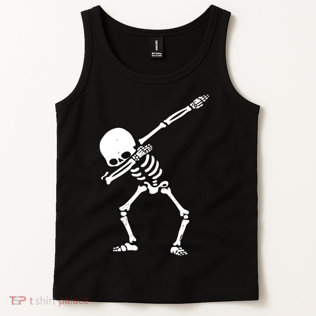 Dabbing Skeleton Dab Tank Top