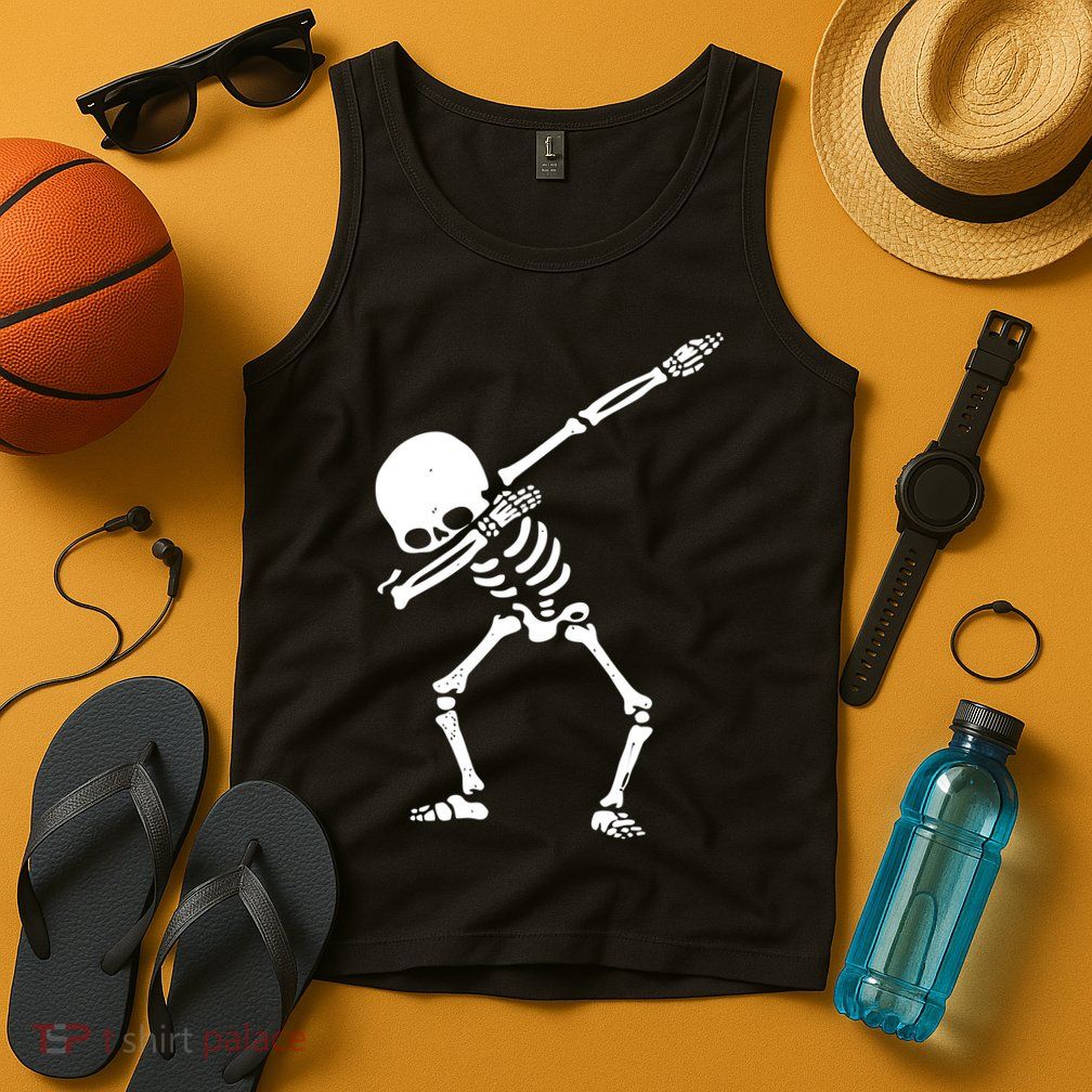 Dabbing Skeleton Dab Tank Top