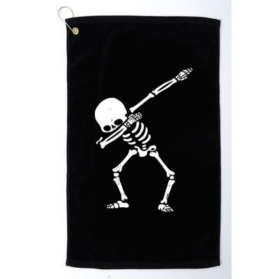 Dabbing Skeleton Dab Platinum Collection Golf Towel