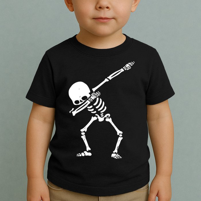 Dabbing Skeleton Dab Toddler T-Shirt