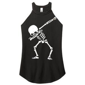 Dabbing Skeleton Dab Women's Perfect Tri Rocker Tank