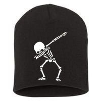 Dabbing Skeleton Dab Short Acrylic Beanie