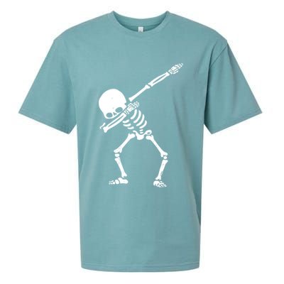 Dabbing Skeleton Dab Sueded Cloud Jersey T-Shirt