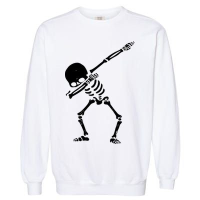 Dabbing Skeleton Dab Garment-Dyed Sweatshirt