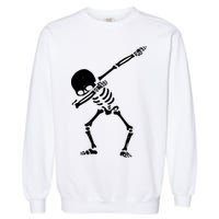 Dabbing Skeleton Dab Garment-Dyed Sweatshirt
