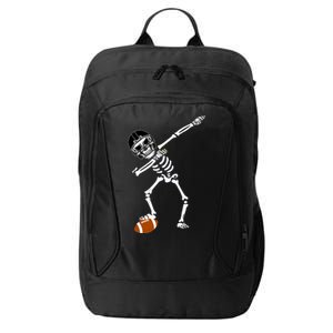 Dabbing Skeleton Football Dab Touchdown TD City Backpack