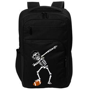 Dabbing Skeleton Football Dab Touchdown TD Impact Tech Backpack