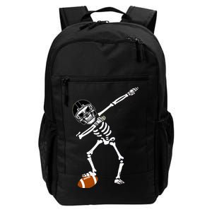 Dabbing Skeleton Football Dab Touchdown TD Daily Commute Backpack