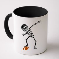 Dabbing Skeleton Football Dab Touchdown TD Mug
