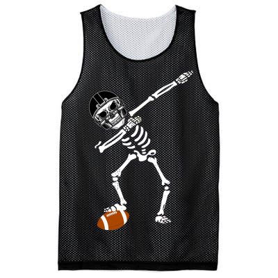 Dabbing Skeleton Football Dab Touchdown TD Mesh Reversible Basketball Jersey Tank