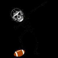 Dabbing Skeleton Football Dab Touchdown TD 16oz Travel Tumbler