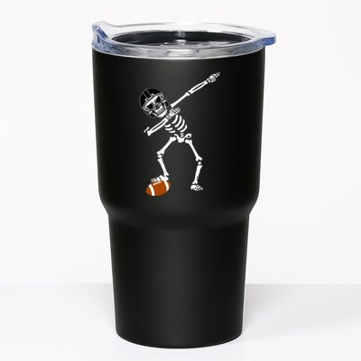 Dabbing Skeleton Football Dab Touchdown TD Tumbler