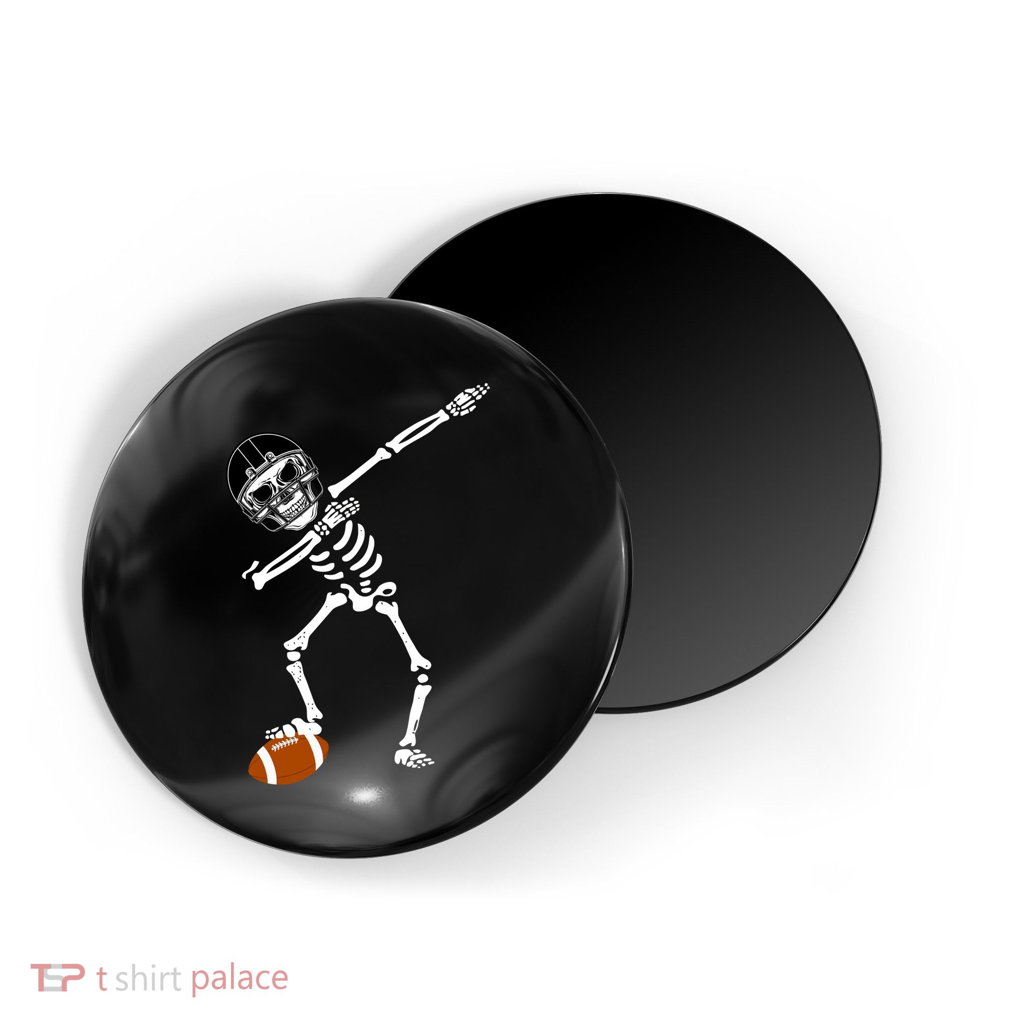 Dabbing Skeleton Football Dab Touchdown TD Magnet