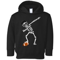 Dabbing Skeleton Football Dab Touchdown TD Toddler Hoodie