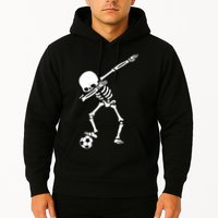 Dabbing Skeleton Soccer Dab Hoodie