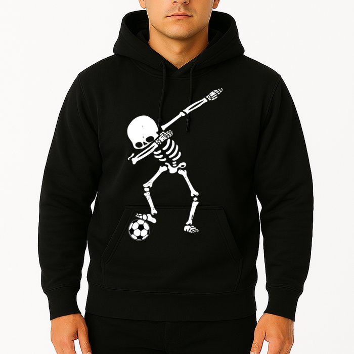 Dabbing Skeleton Soccer Dab Hoodie