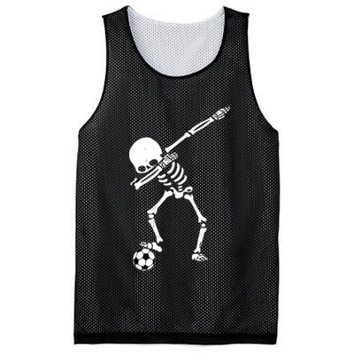 Dabbing Skeleton Soccer Dab Mesh Reversible Basketball Jersey Tank