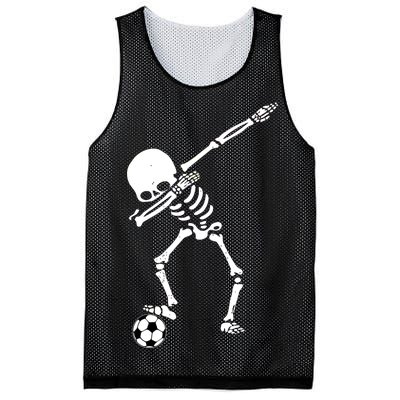 Dabbing Skeleton Soccer Dab Mesh Reversible Basketball Jersey Tank