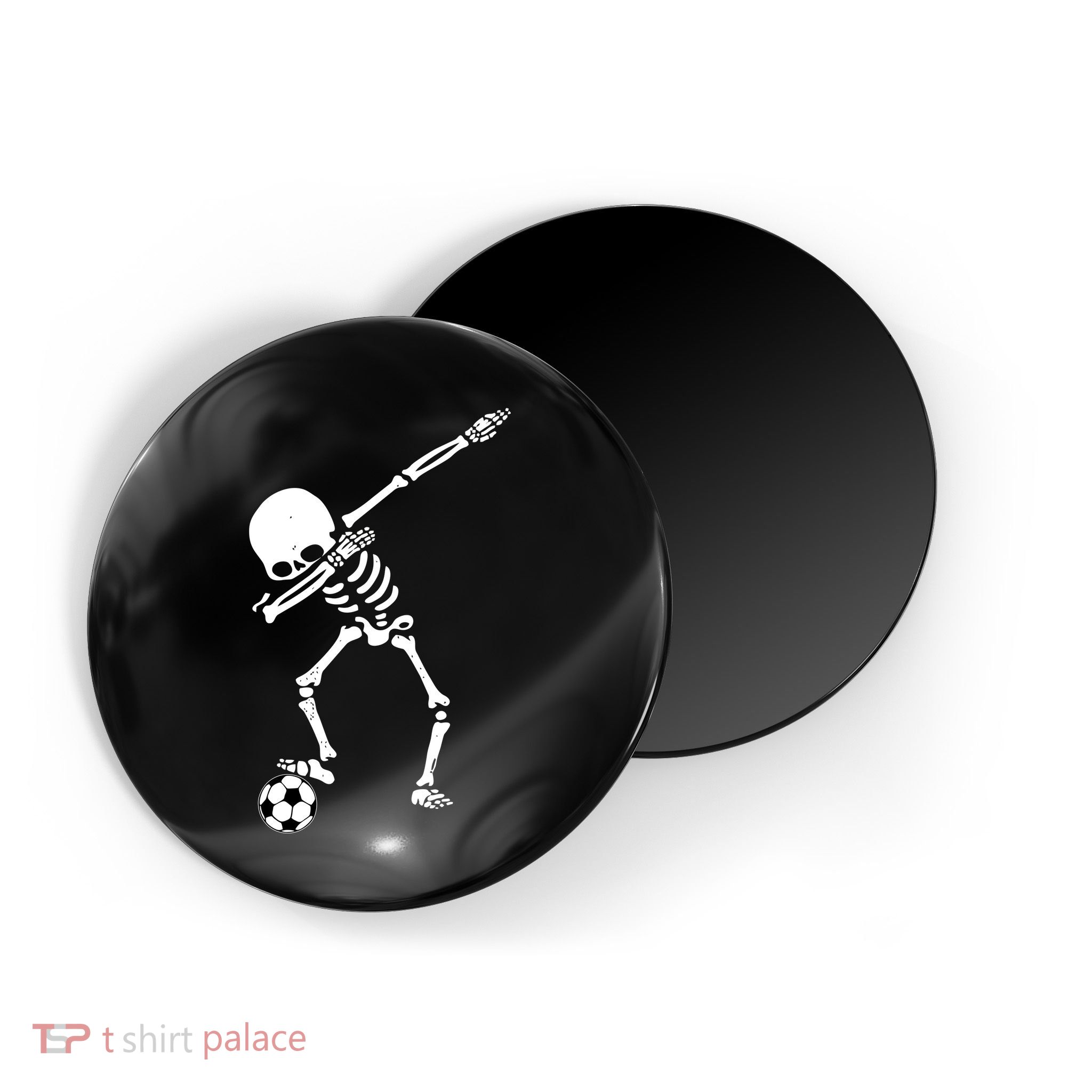 Dabbing Skeleton Soccer Dab Magnet