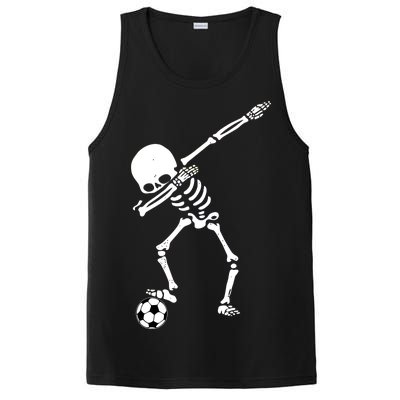 Dabbing Skeleton Soccer Dab PosiCharge Competitor Tank