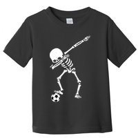 Dabbing Skeleton Soccer Dab Toddler T-Shirt