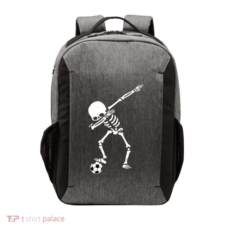 Dabbing Skeleton Soccer Dab Vector Backpack
