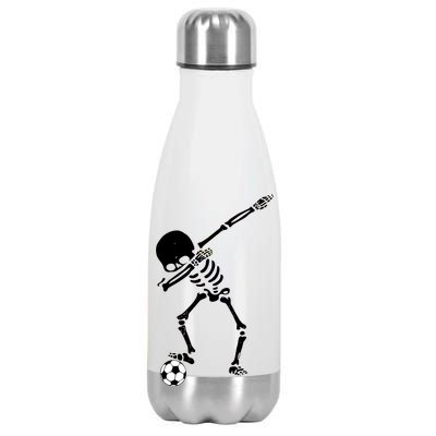 Dabbing Skeleton Soccer Dab Stainless Steel Insulated Water Bottle