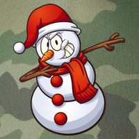 Dabbing Snowman Legacy Tie Dye Trucker Hat