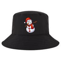 Dabbing Snowman Cool Comfort Performance Bucket Hat