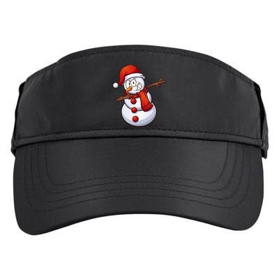 Dabbing Snowman Adult Drive Performance Visor